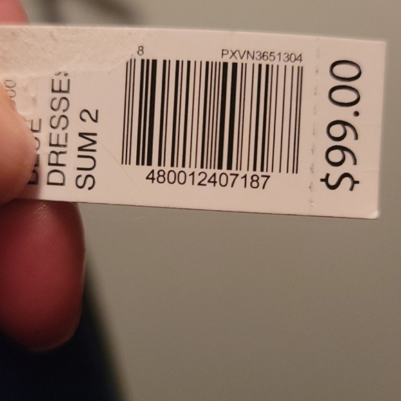 NWT V-Neck Dress by The Limited, Size 4P - Picture 4 of 8